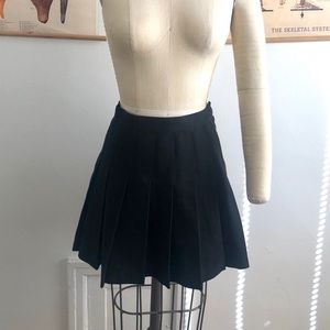 American Apparel pleated skirt